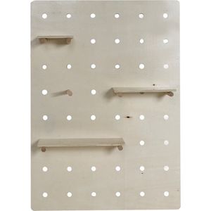 Muurorganizer aanpasbaar aan planken Simplicity - Beige