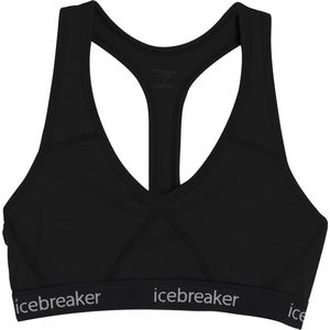 Icebreaker Sprite Racerback BH Dames, zwart Maat L