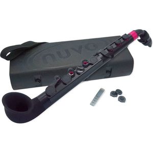 Saxofoon Nuvo NUJS520BPK J-Sax 2.0, inclusief etui en schouderriem, zwart / roze