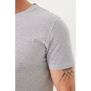 GARCIA Heren T-shirt Wit - Maat XXL