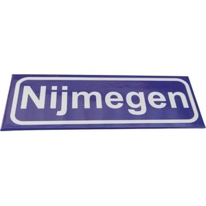 Koelkast magneet plaatsnaambord Nijmegen