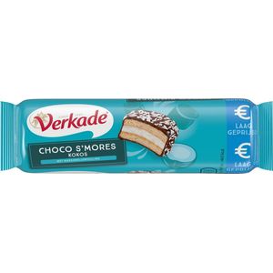 Verkade | Biscuit Choco s'Mores Kokos 24x 66 g Wikkel