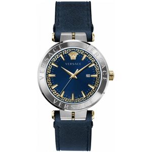 Versace VE2G00221 horloge mannen - Roestvrij Staal - zilver