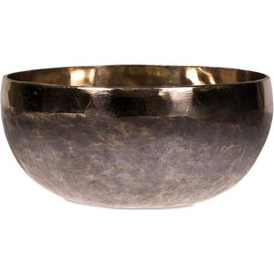 Klankschaal Ishana zwart/goud - 15 cm - 625 à 725 gr