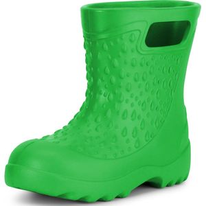 Ladeheid Kinder Regenlaarzen - Gevoerd en Waterdicht Vederlicht - EVA - LA-DW-KidsSpring - Groen 1711 - 26/27