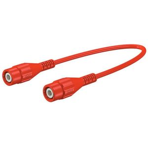 Stäubli XLSS-58 Veiligheidsmeetsnoer BNC-stekker BNC-stekker 2.00 m Rood 1 stuk(s)