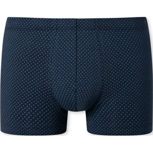 SCHIESSER Cotton Casuals boxer (1-pack) - heren short met donkerblauw patroon - Maat: XXL