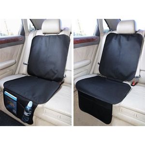 Autostoelbeschermer Kinderstoel - Autostoelhoes - Autostoelbeschermer - Autostoel beschermer - Zwart