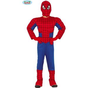 Fiestas Guirca - Kinderkostuum Gespierde Spiderman - 3-4 jaar