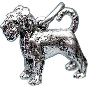 Schnauzer ketting Hanger Hond * Sterling .925 Zilver * merk COOLDOG™