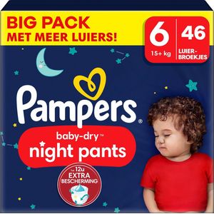 Pampers - Baby Dry Night Pants - Maat 6 - Big Pack - 46 luierbroekjes