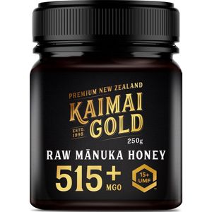 MANUKA HONING (MGO ≥ 514 =) UMF® 15+ 250gr / KAIMAI GOLD