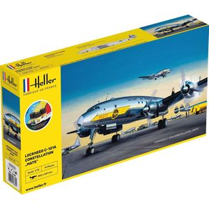 1:72 Heller 56382 C-121A constellation ""MATS"" - Starter Kit Plastic Modelbouwpakket