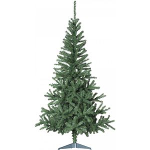 Groene Kunstkerstboom 180 cm x 104 cm - kunstboom - kunststof kerstboom - kerstboom - pvc - plastic kerstboom - kunstboom