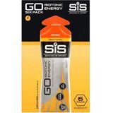 Science in Sport - SiS Go Isotonic Energygel - Energie gel - Isotone Sportgel - Orange Smaak - 6 x 60ml