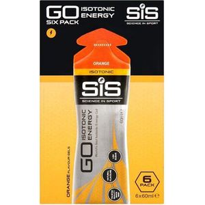 Science in Sport - SiS Go Isotonic Energygel - Energie gel - Isotone Sportgel - Orange Smaak - 6 x 60ml