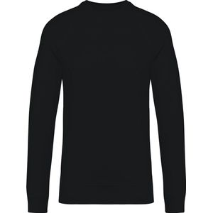 Biologische unisex sweater met raglanmouwen Black - 3XL
