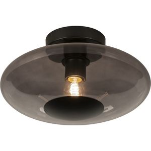 Lumidora Plafondlamp 74819 - Plafonniere - UPPER EAST - E27 - Zwart - Grijs - Metaal - ⌀ 30 cm