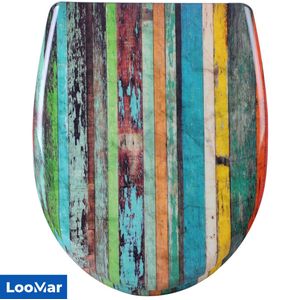LooMar WC Bril - Toiletbril met deksel - Met Print