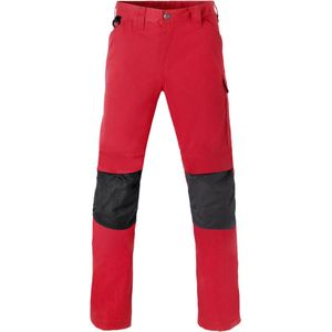 HAVEP Werkbroek Shift kniezakken 80355 - Rood/Charcoal - 64