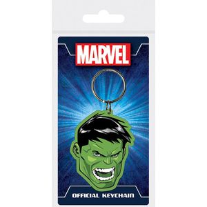 Marvel Avengers - Hulk hoofd - Sleutelhanger - Rubber