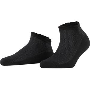 Burlington Montrose dames sneakersokken - zwart (black) - Maat: 36-41