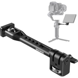 Neewer® - Adjustable Field Monitor Holder, 360° Rotating Camera Monitor Holder with 1/4 Inch Thread Compatible with DJI RS 2 RSC 2 RS 3 RS 3 Pro ZHIYUN Crane 2S Crane 3 3S WEEBILL-S MOZA Gimbals, GA005