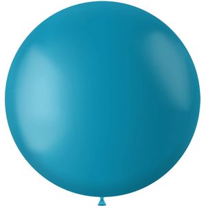 Folat - Folat - ballon XL Calm Turquoise Mat 78 cm - 1 stuks