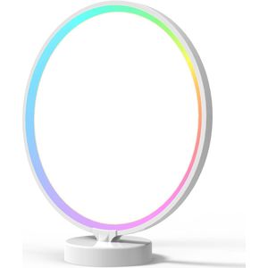 Glarity Mood Aura 7 Kleuren Dimbaar 35000 Branduren Afstandsbediening - Led Lamp - Bureaulamp - RGB Lamp - Tafellamp