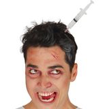 Halloween Haarband Injectiespuit