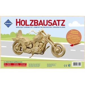 Pebaro Houten Bouwset Motorcycle