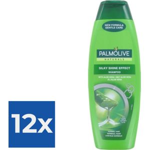 Palmolive Silky Shine Effect Shampoo 350 ml - Voordeelverpakking 12 stuks