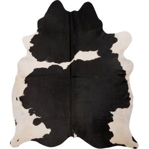 K863 | Unieke Koeienhuid XL | Zwart-wit | ca.210 x 180cm