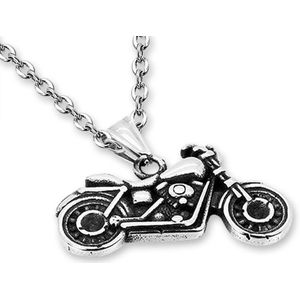 Amanto Ketting Alican - 316L Staal - Sport - Moto - 32x17mm - 60cm