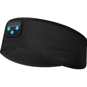 JK24 - Bluetooth slaapmasker - Slaap koptelefoon - Bluetooth Hoofdband - Sport hoofdband met muziek - zwart - wasbaar - 3 in 1 hoofdband