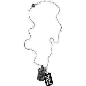 Diesel Double Dogtags DX1327040 Heren Collier