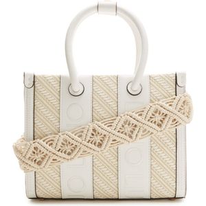 Liu Jo Tanisha Dames Crossbody tas/Handtas Kunstleer/Textiel - Wit