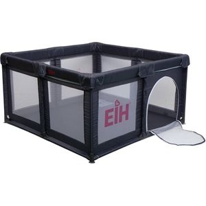 Cabino Grondbox - Baby Box - Grondbox baby - Speelbox - Kinderbox -120 x 120 x 68 cm - Grijs