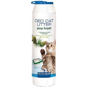 The Pet Doctor - Deo Cat Litter Pine Fresh - Kattenbak verfrisser - Kattenbak verfrisser - 750 g