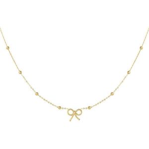 Ketting strik - goud