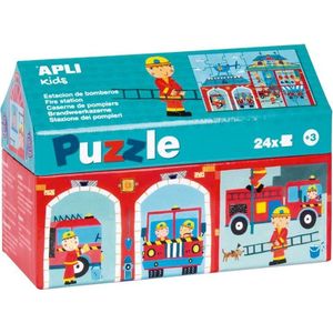 Apli Kids Puzzel Brandweerkazerne