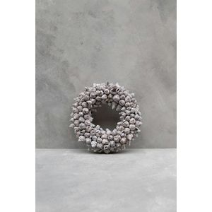 Couronne - Krans 'Coco Fruit' (Grey mist, 30cm)