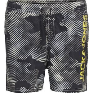 JACK&JONES JUNIOR JPSTCRETE JJSWIM AKM CAMO LOGO LN JNR Jongens Zwembroek - Maat 140