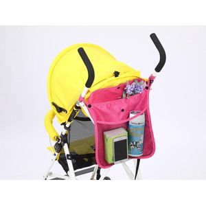 Kinderwagen Tas - Baby - Buggy Organizer - Kinderwagen Accessoires - Roze