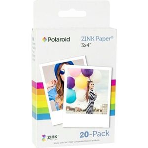 Polaroid US ""Zink papier 3,5x4,25"""" 20 sheets