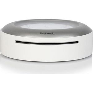 Tivoli Audio Model CD - Hifi CD-Speler met Wifi - Wit/Zilver