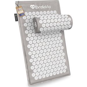 Spijkermat met Kussen - Acupunctuur Massage Mat voor Rug, Nek, Schouder en Voet - Ontspanning en Pijnverlichting