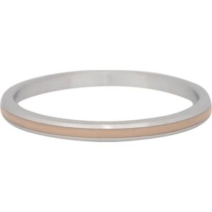 iXXXi Jewelry - Vulring - Line Sand - Zilverkleurig - 2mm - Maat 19