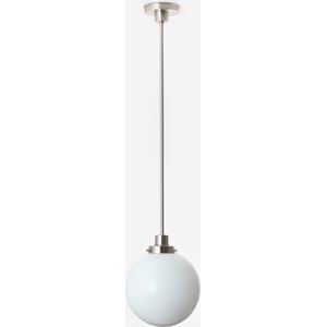 Art Deco Trade - Hanglamp Bol Ø 25 20's Matnikkel