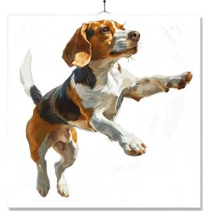 Tegel Met Opdruk | Geschenk | Wc | Toilet | Beagle